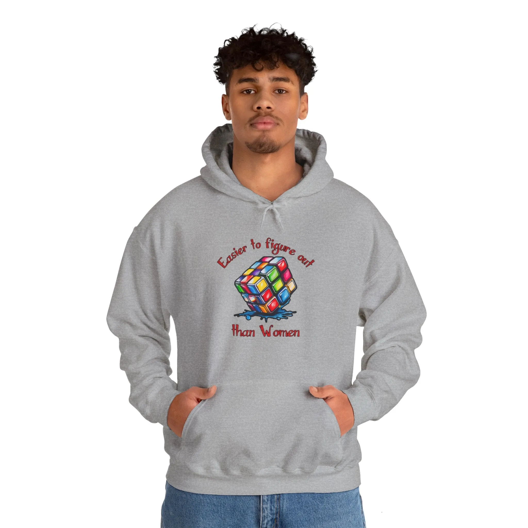 Rubik Cube Unisex Heavy Blend™ Hooded Sweatshirt