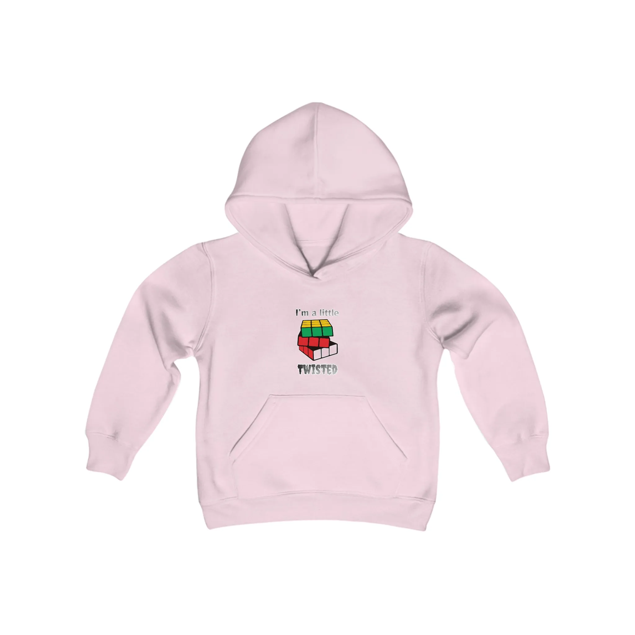 Rubik Cube Youth Heavy Blend Hooded Sweatshirt