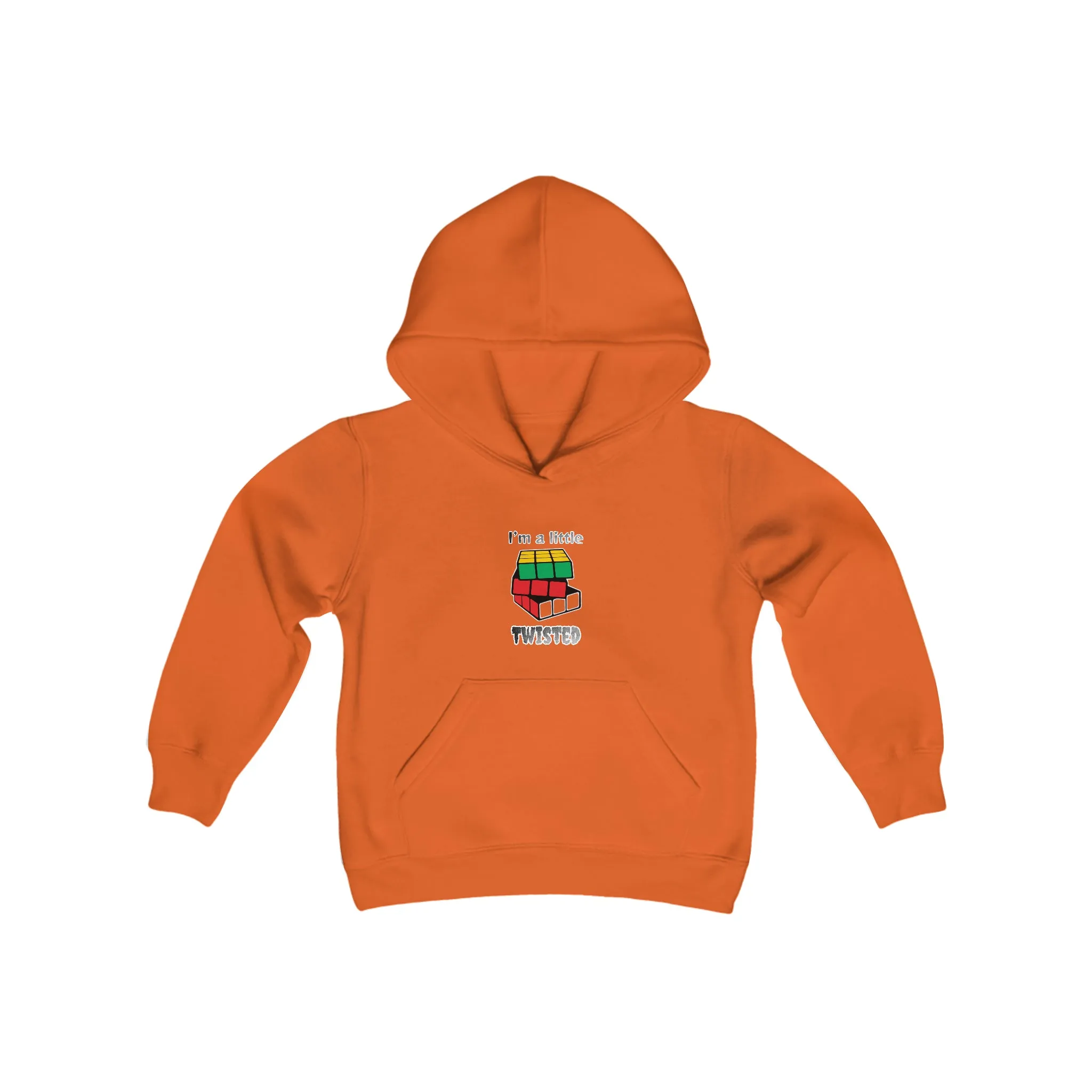 Rubik Cube Youth Heavy Blend Hooded Sweatshirt