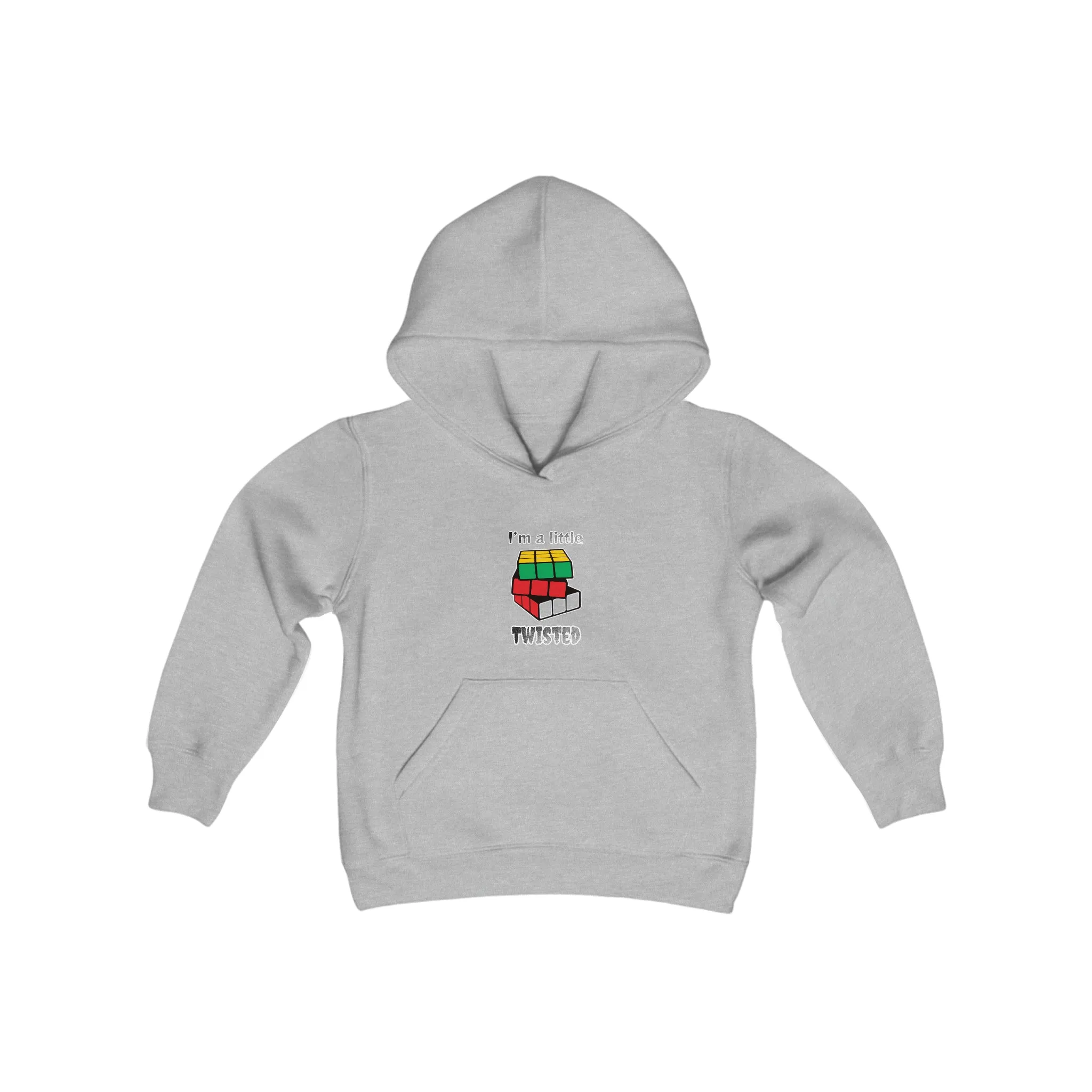 Rubik Cube Youth Heavy Blend Hooded Sweatshirt