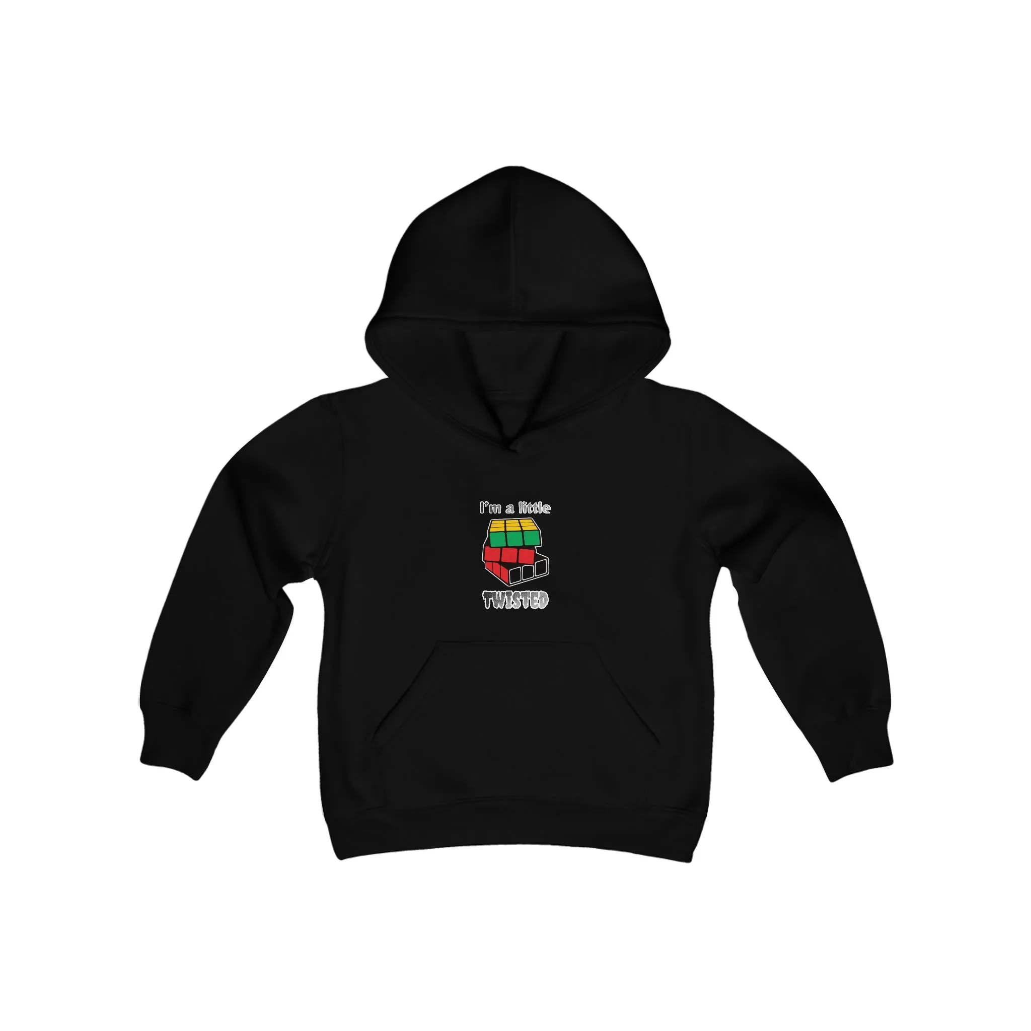 Rubik Cube Youth Heavy Blend Hooded Sweatshirt