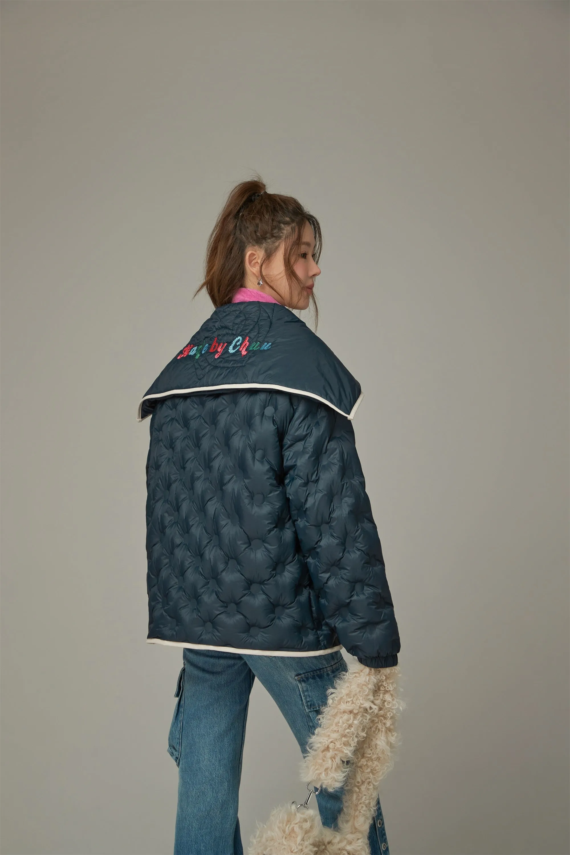 Sailor Quilting Padded Jacket