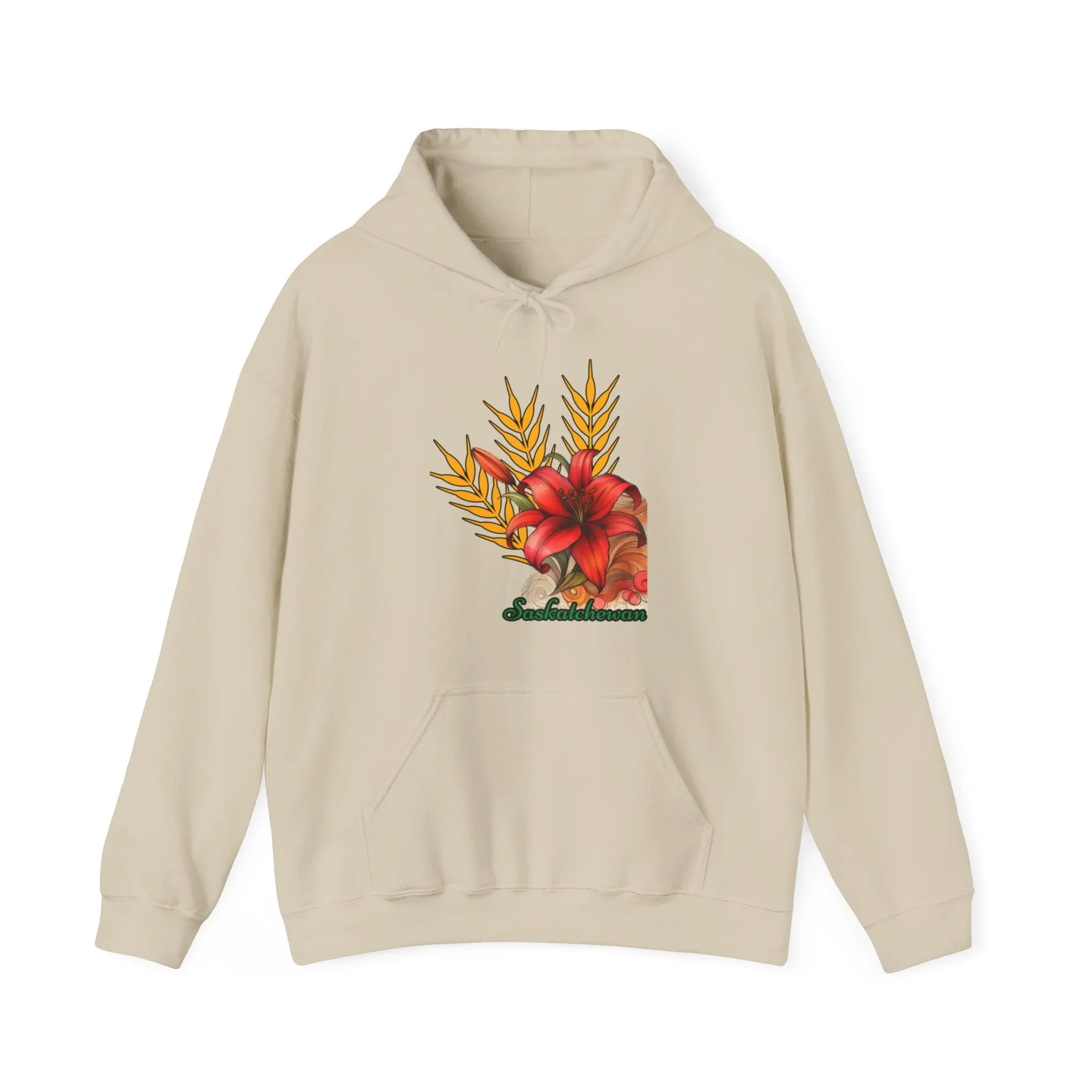 Saskatchewan Lily Unisex Heavy Blend™ Hooded Sweatshirt