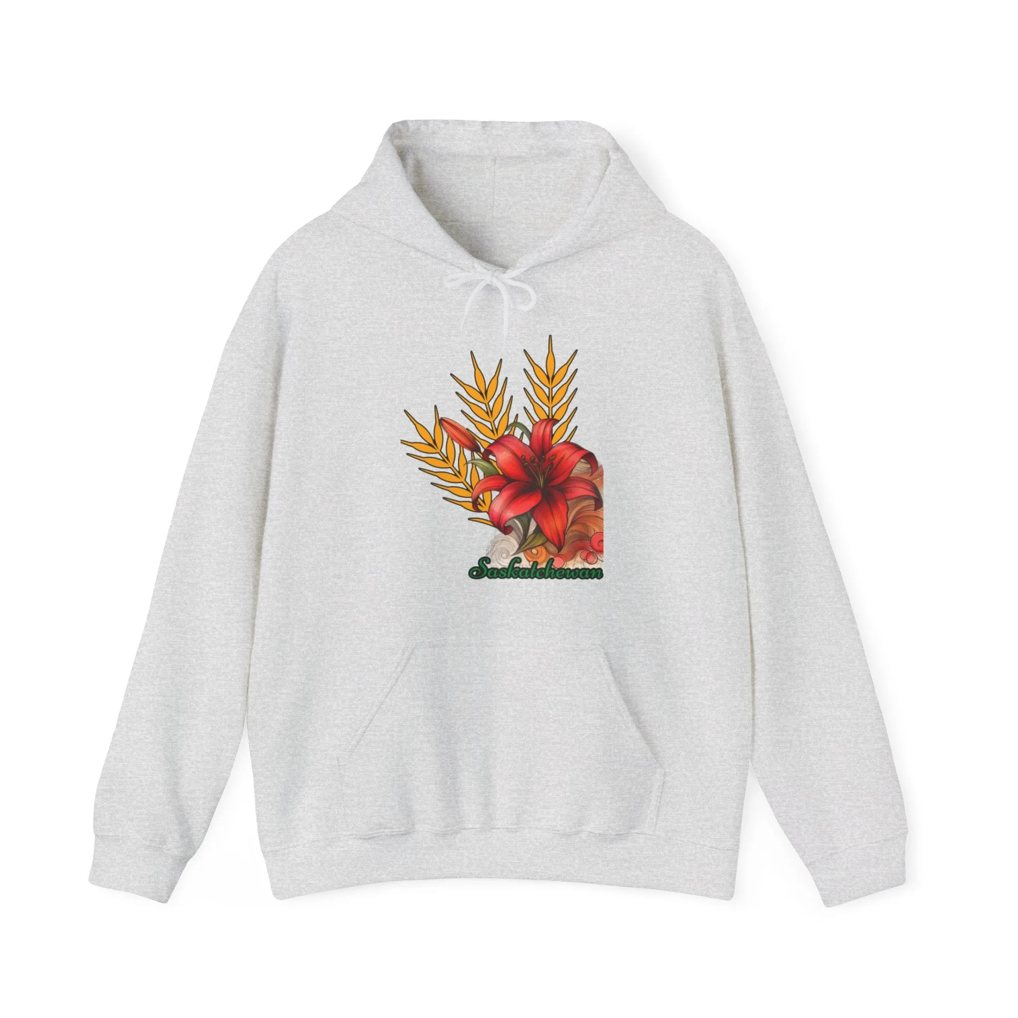 Saskatchewan Lily Unisex Heavy Blend™ Hooded Sweatshirt