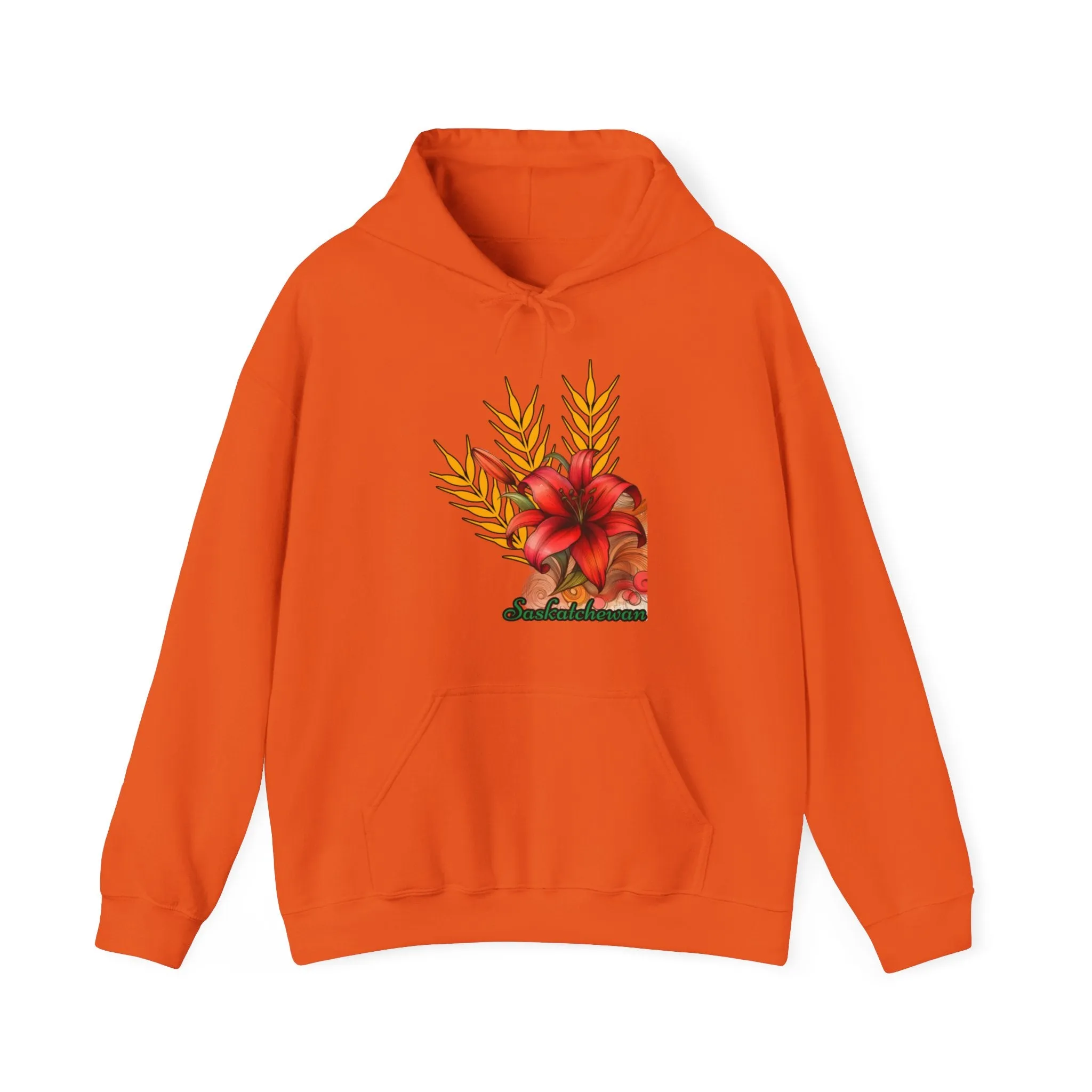 Saskatchewan Lily Unisex Heavy Blend™ Hooded Sweatshirt