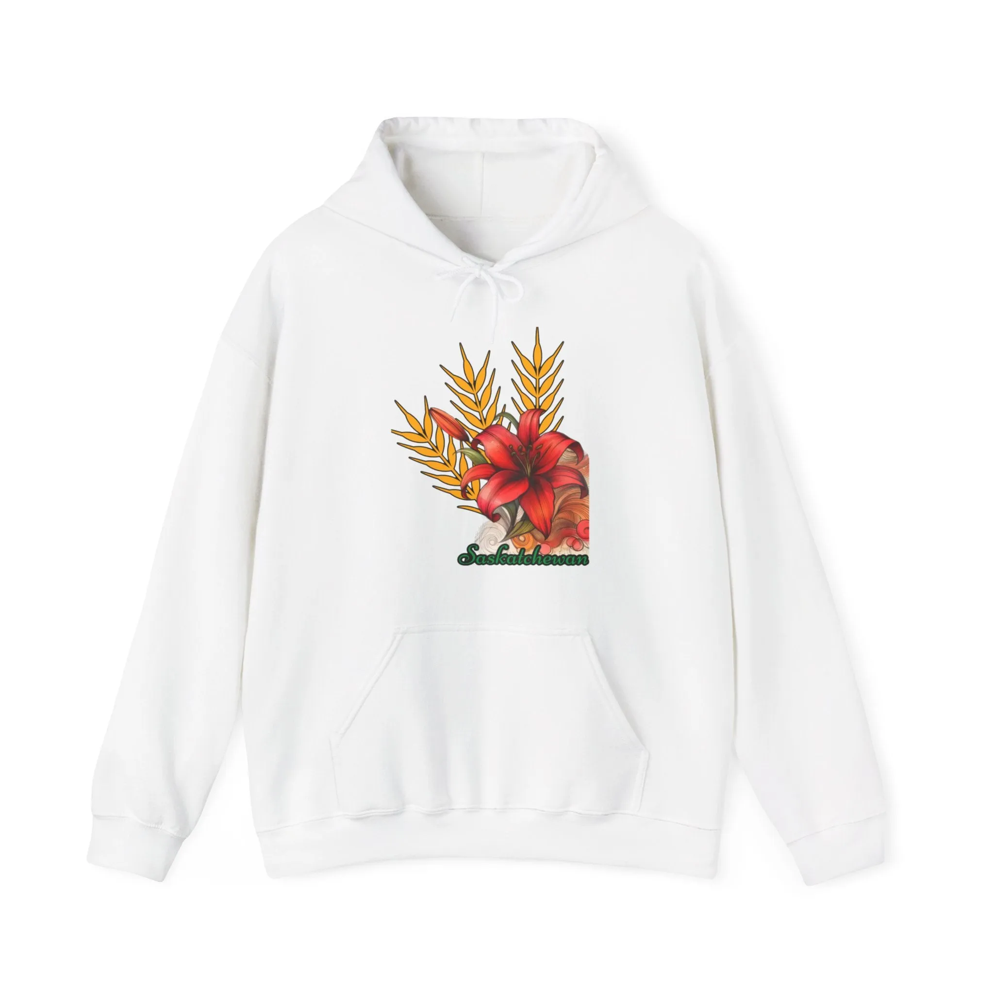 Saskatchewan Lily Unisex Heavy Blend™ Hooded Sweatshirt