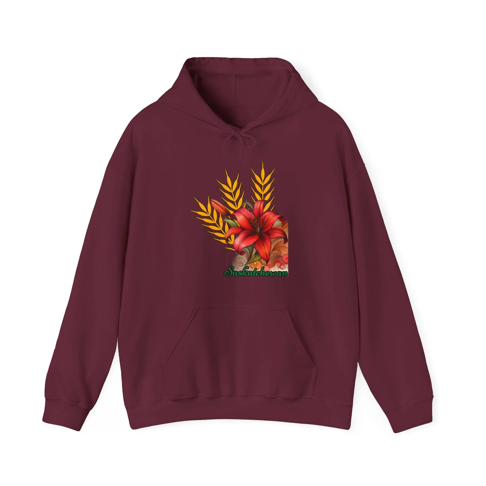 Saskatchewan Lily Unisex Heavy Blend™ Hooded Sweatshirt