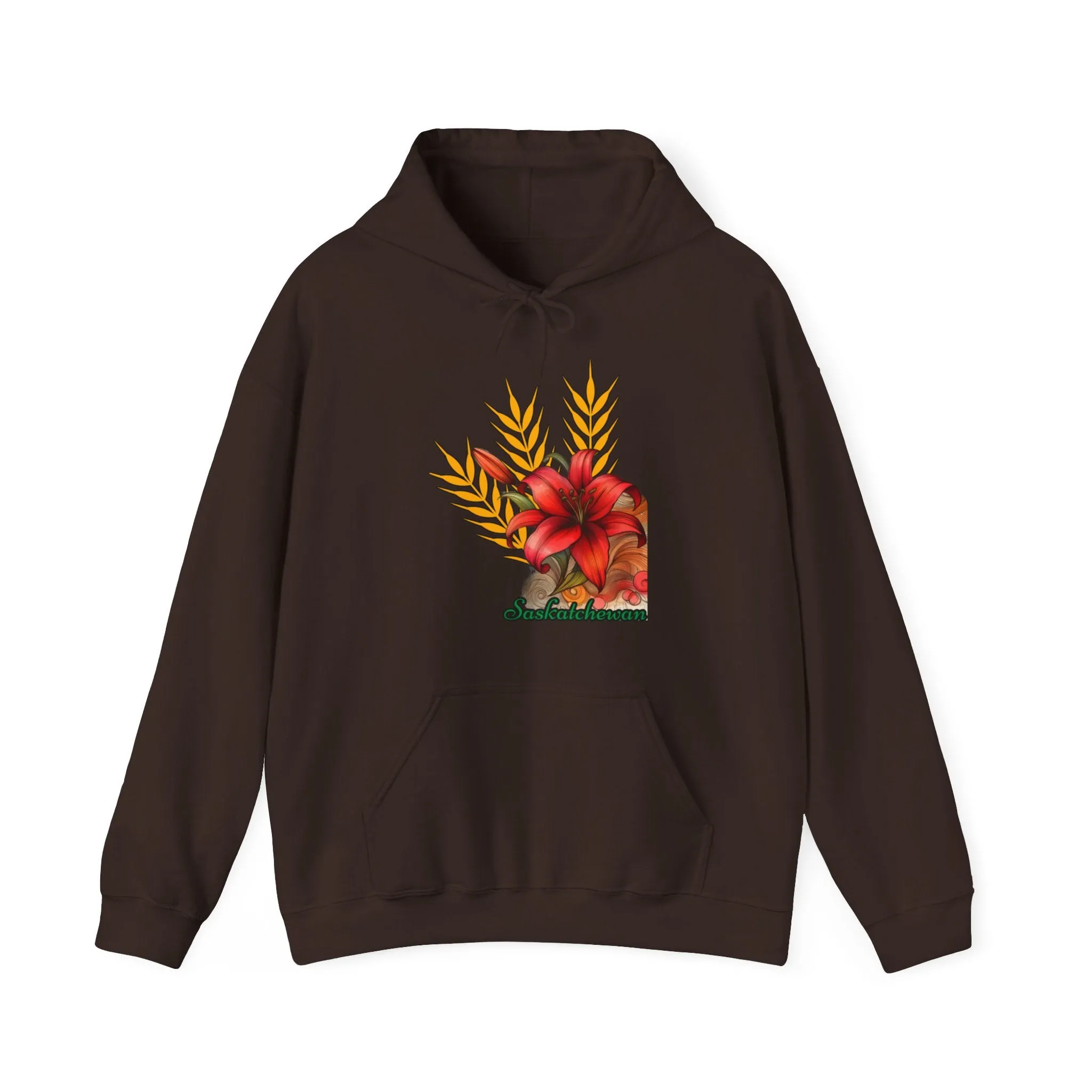 Saskatchewan Lily Unisex Heavy Blend™ Hooded Sweatshirt