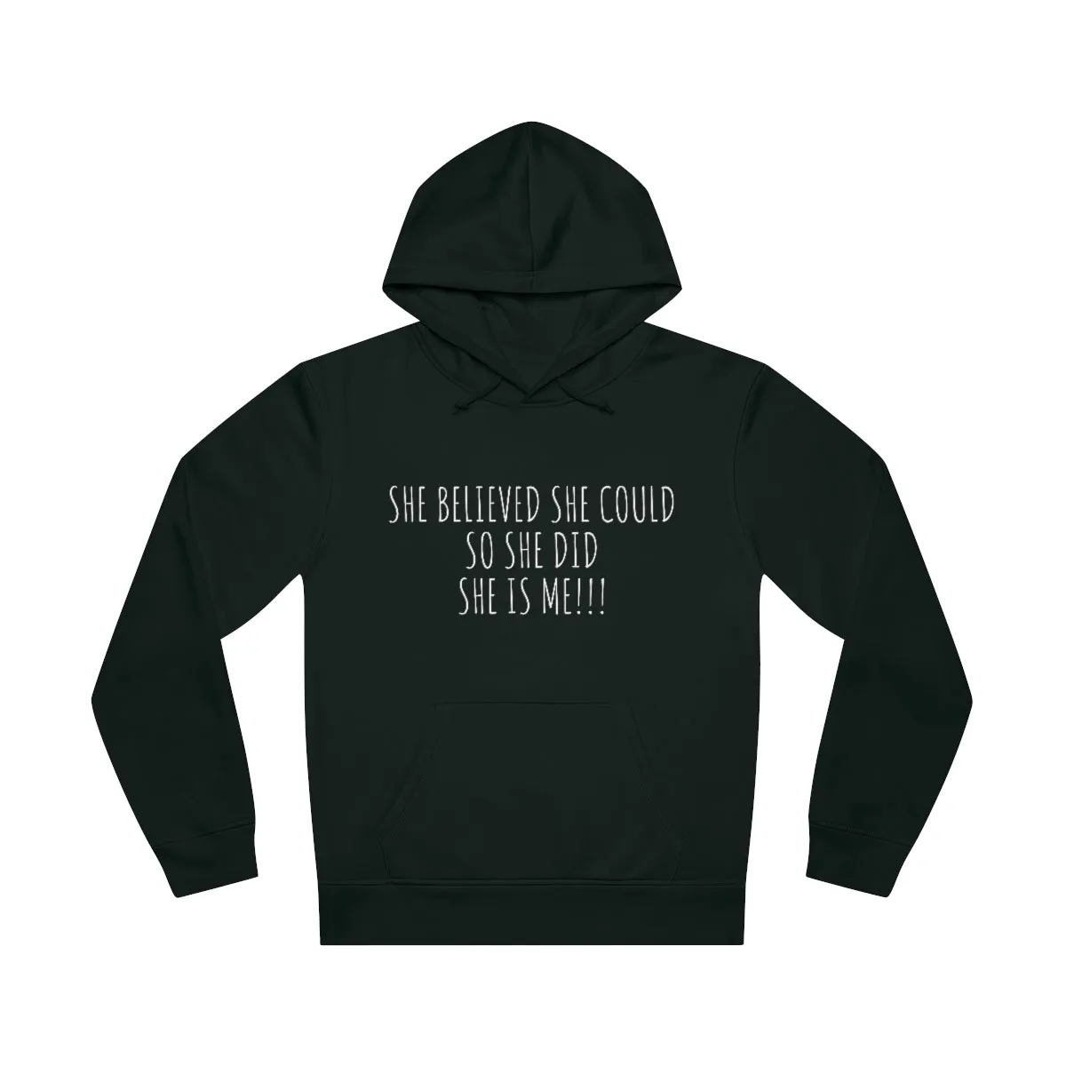 She Believed She Could So She Did She Is Me Unisex Drummer Hoodie