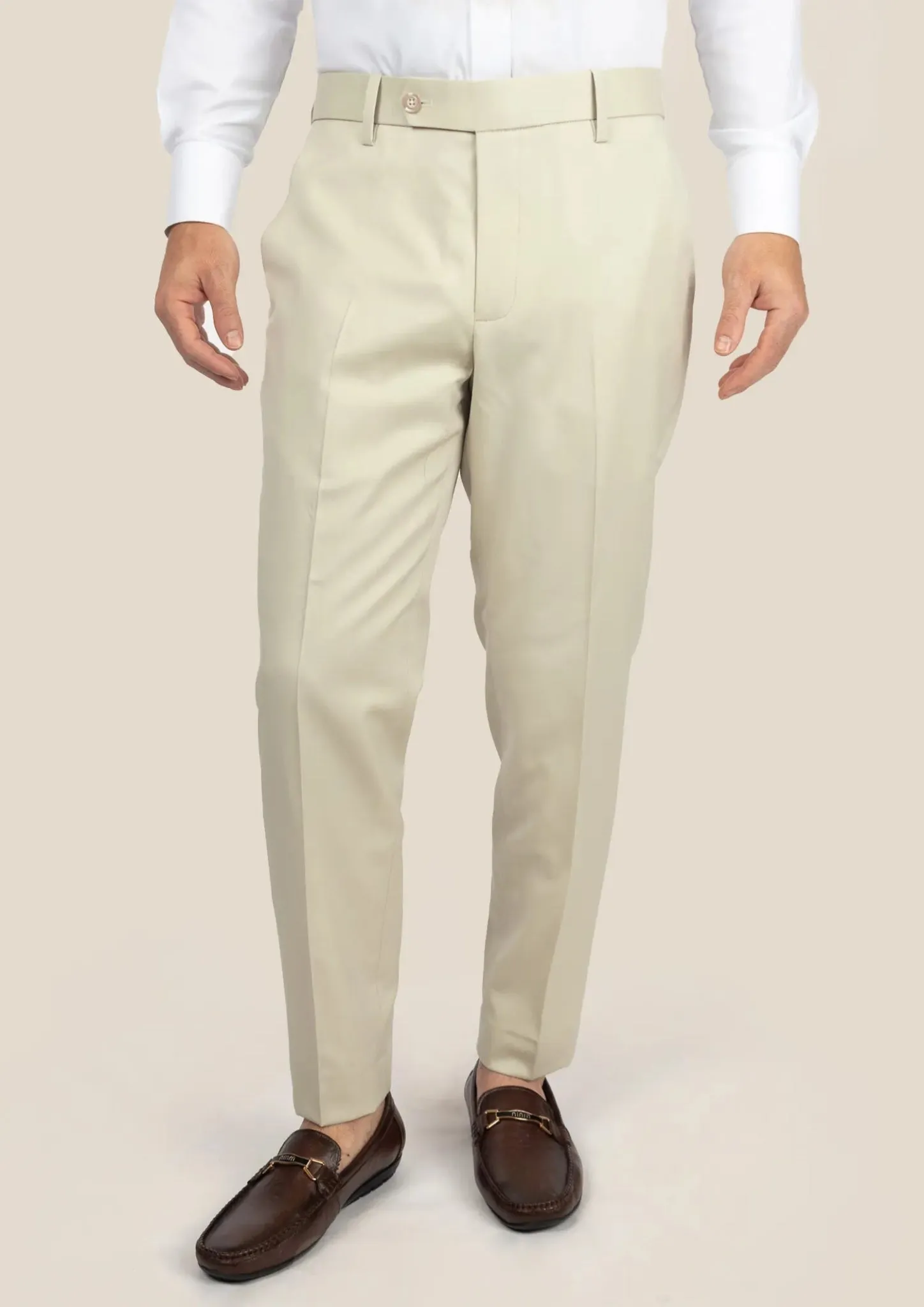 Siena Ivory Twill Pants