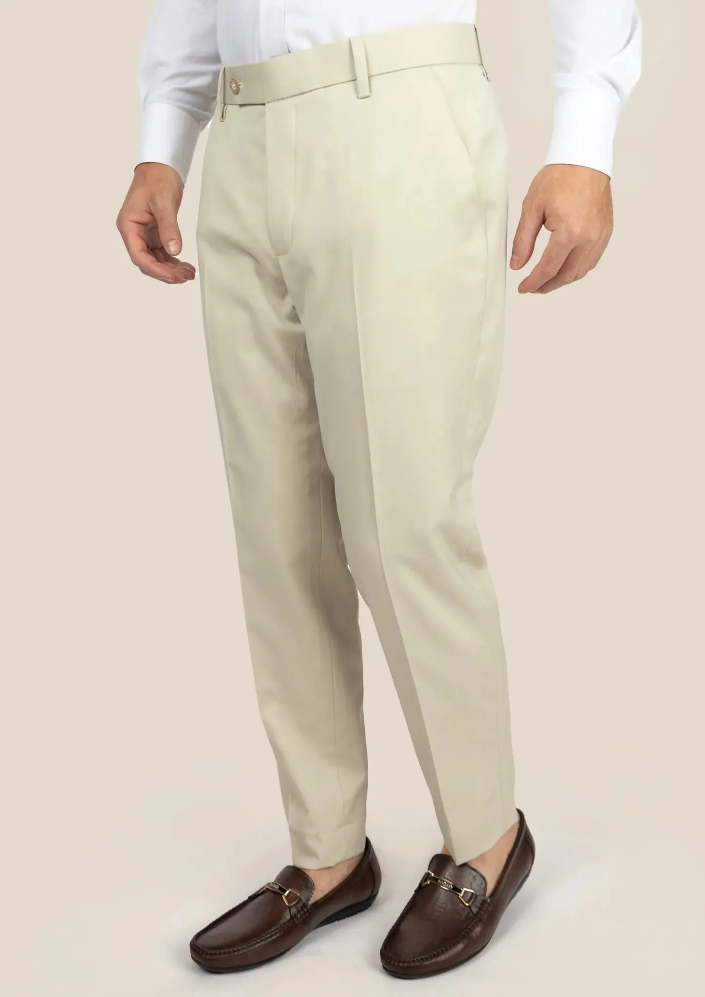 Siena Ivory Twill Pants