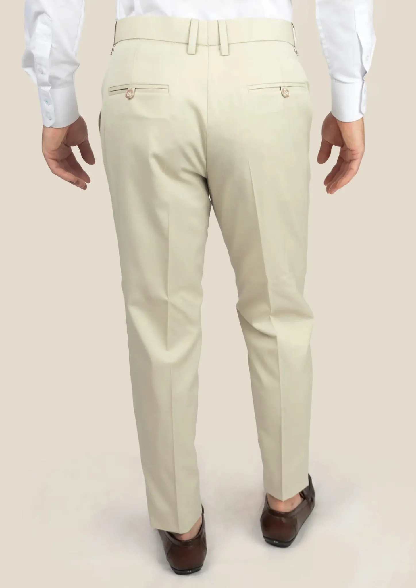 Siena Ivory Twill Pants