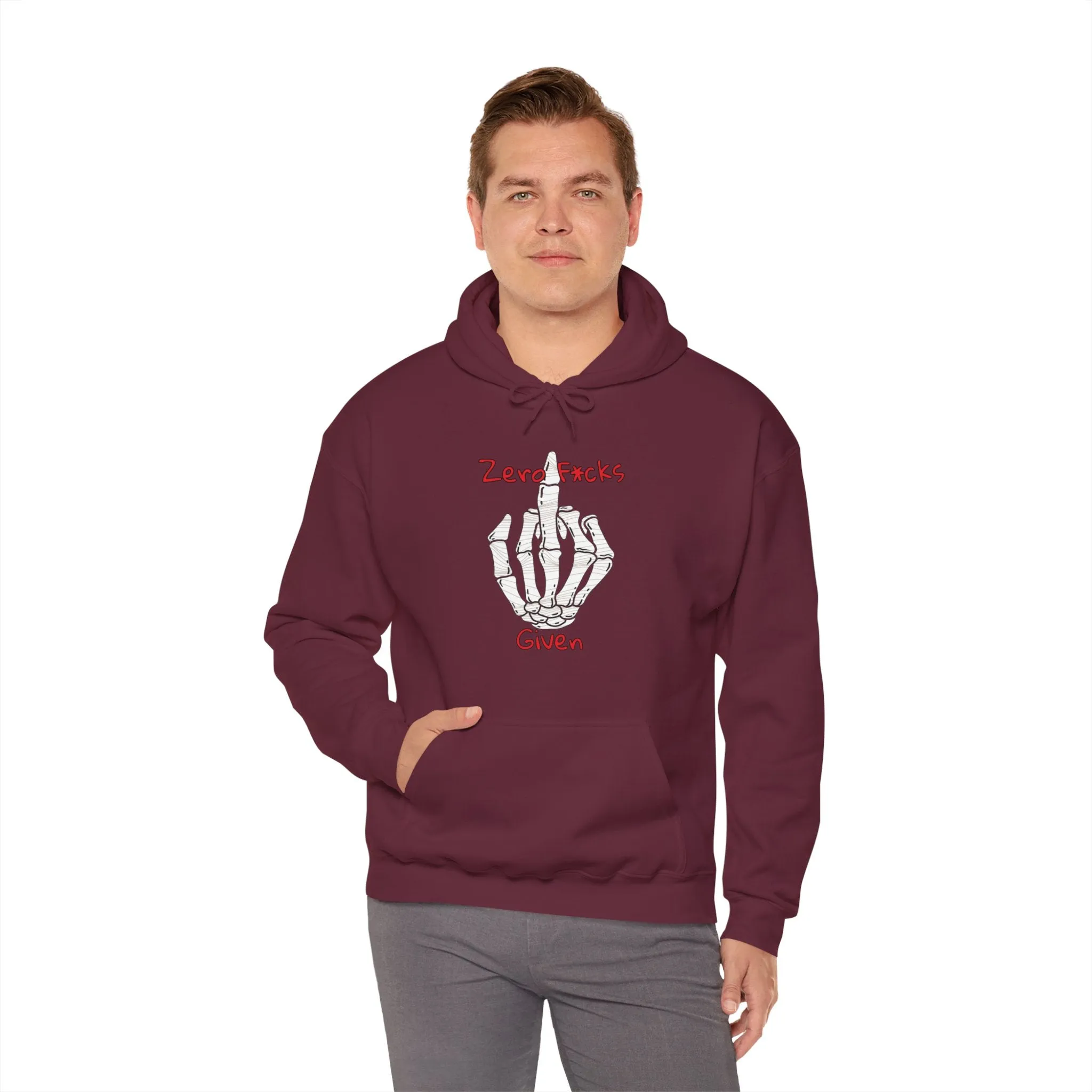 Skeleton Hand Unisex Heavy Blend™ Hooded Sweatshirt