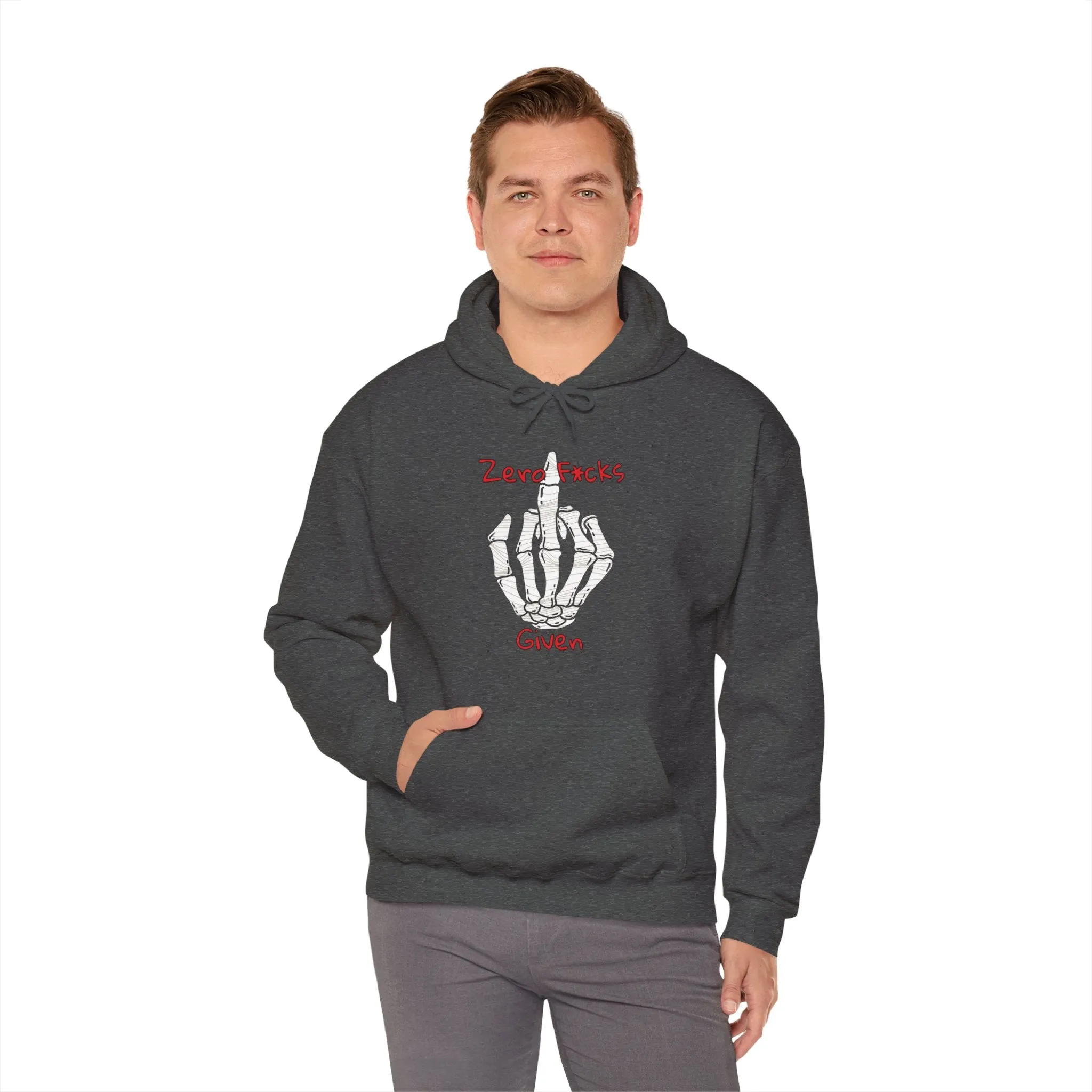 Skeleton Hand Unisex Heavy Blend™ Hooded Sweatshirt