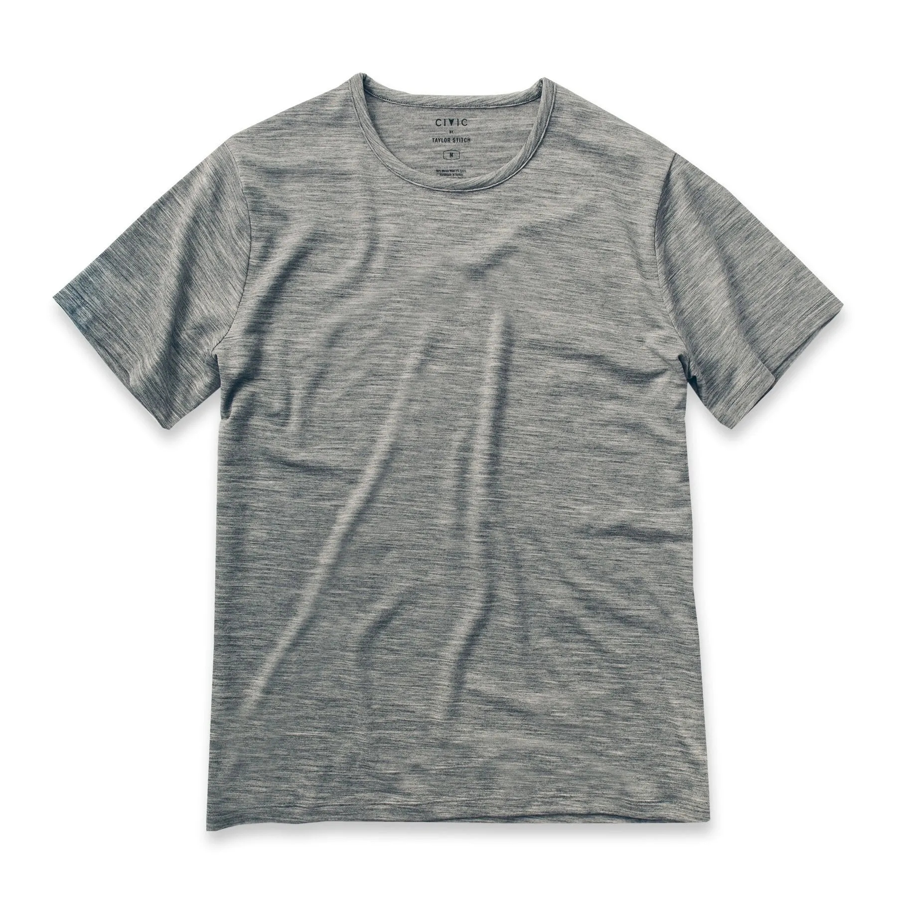 The Antoni Tee in Heather Grey