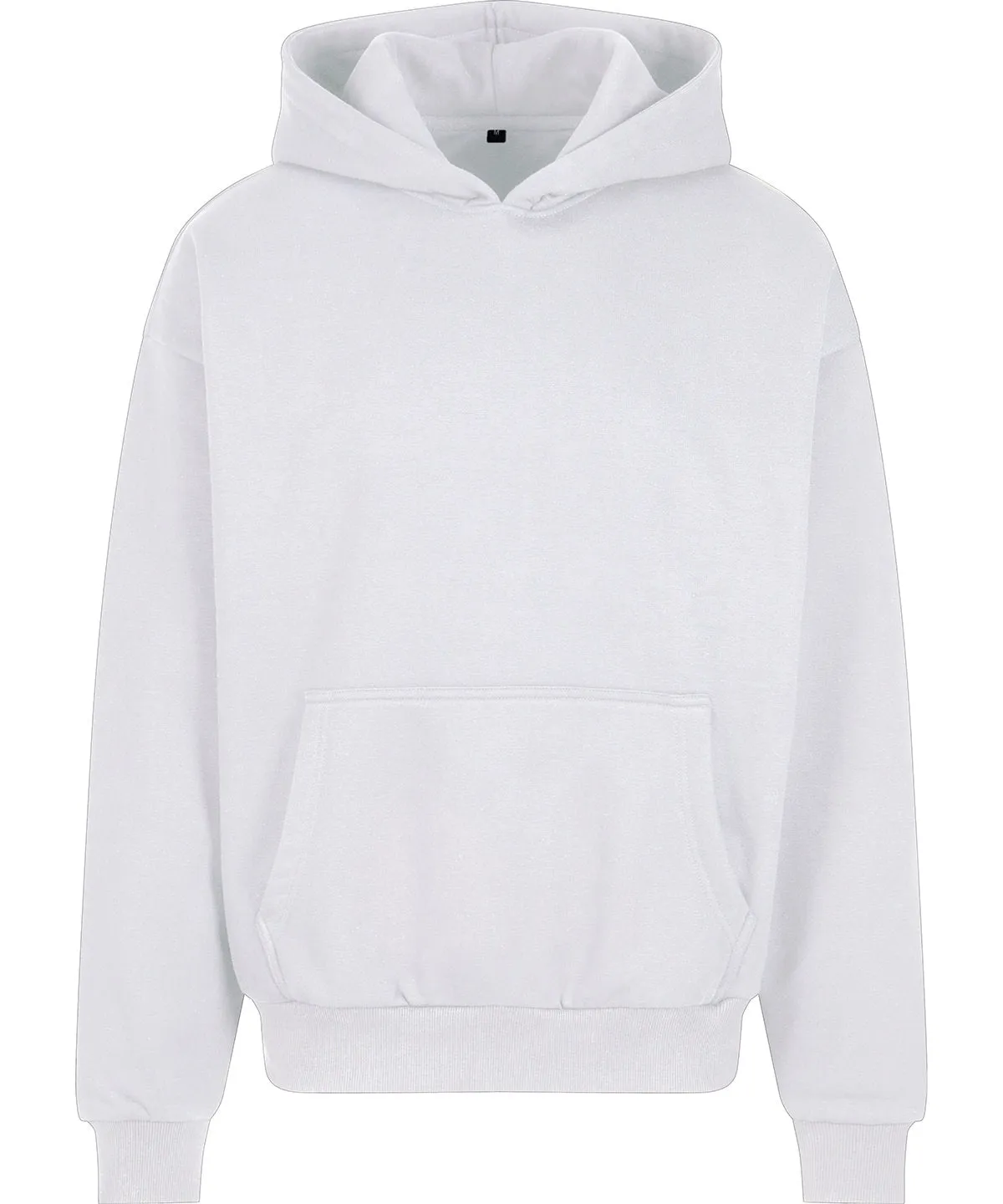 White - Ultra-heavy oversized hoodie